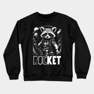 Rockett Racoon Crewneck Sweatshirt